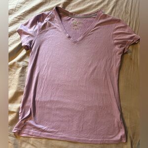 Women’s Nike Dri-Fit Athletic Shirt Purple Medium Short Sleeve